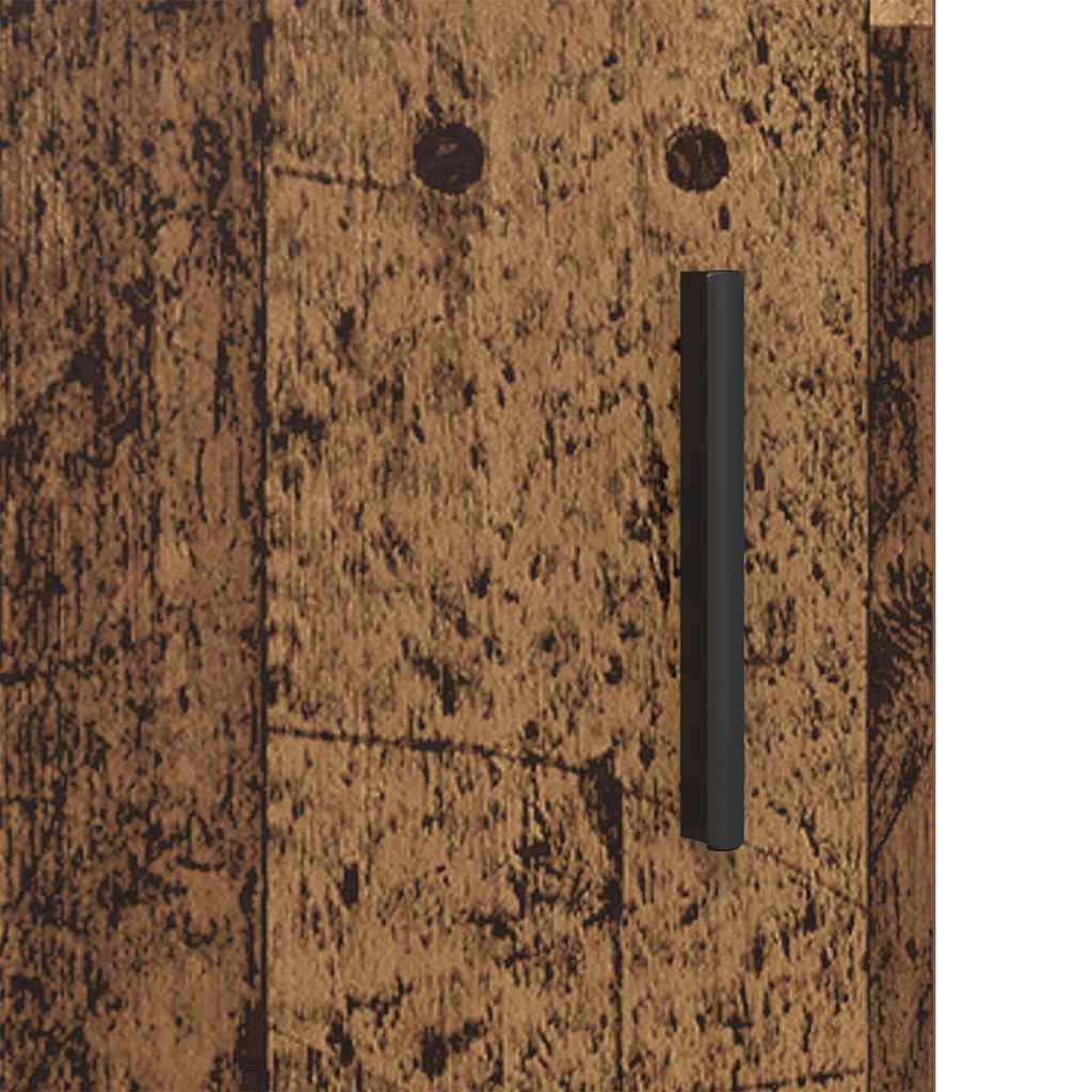 Badezimmermöbel-Set 2 stk. Altholz 65 x 33 x 60 cm