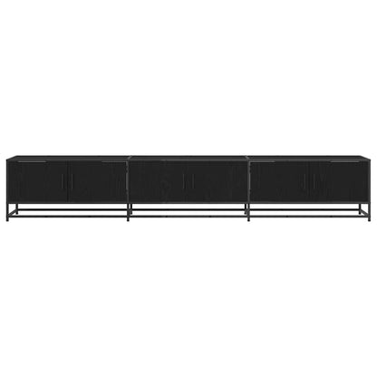 TV-Einheiten 240 x 35 x 41 cm Schwarz Eichen-Optik