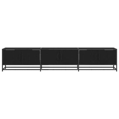 TV-Einheiten 210 x 35 x 41 cm Schwarz Eichen-Optik