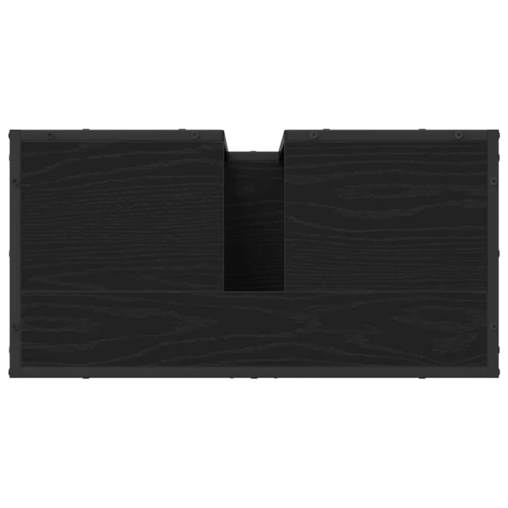 Badezimmermöbel-Set 3 stk. Artisan-Eiche 90 x 33 x 60 cm
