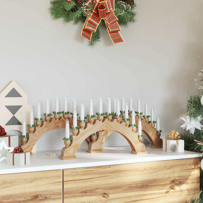 Weihnachtskerzenbogen mit 10 LED Kerzen 3 stk. LEDs Warmes Weiß