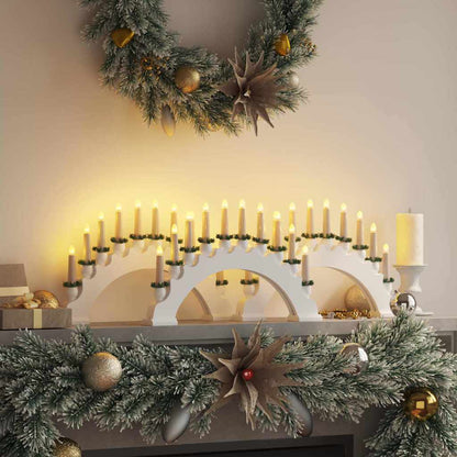 Weihnachtskerzenbogen mit 10 LED Kerzen 3 stk. LEDs Warmes Weiß