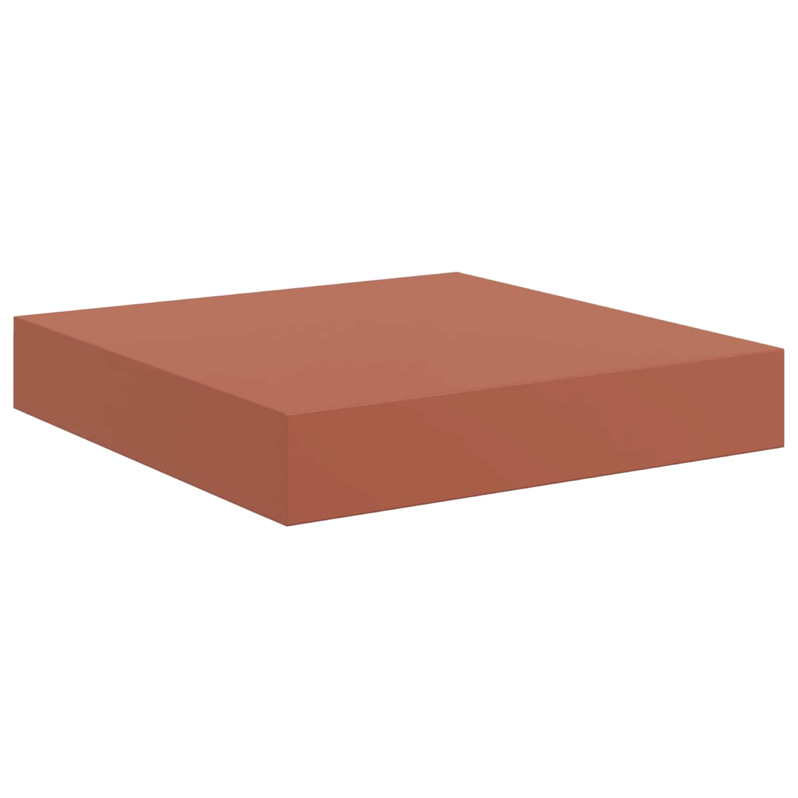 Wandregal Wandhalterung 2 Stk. Rot 23 x 23,5 x 3,8 cm