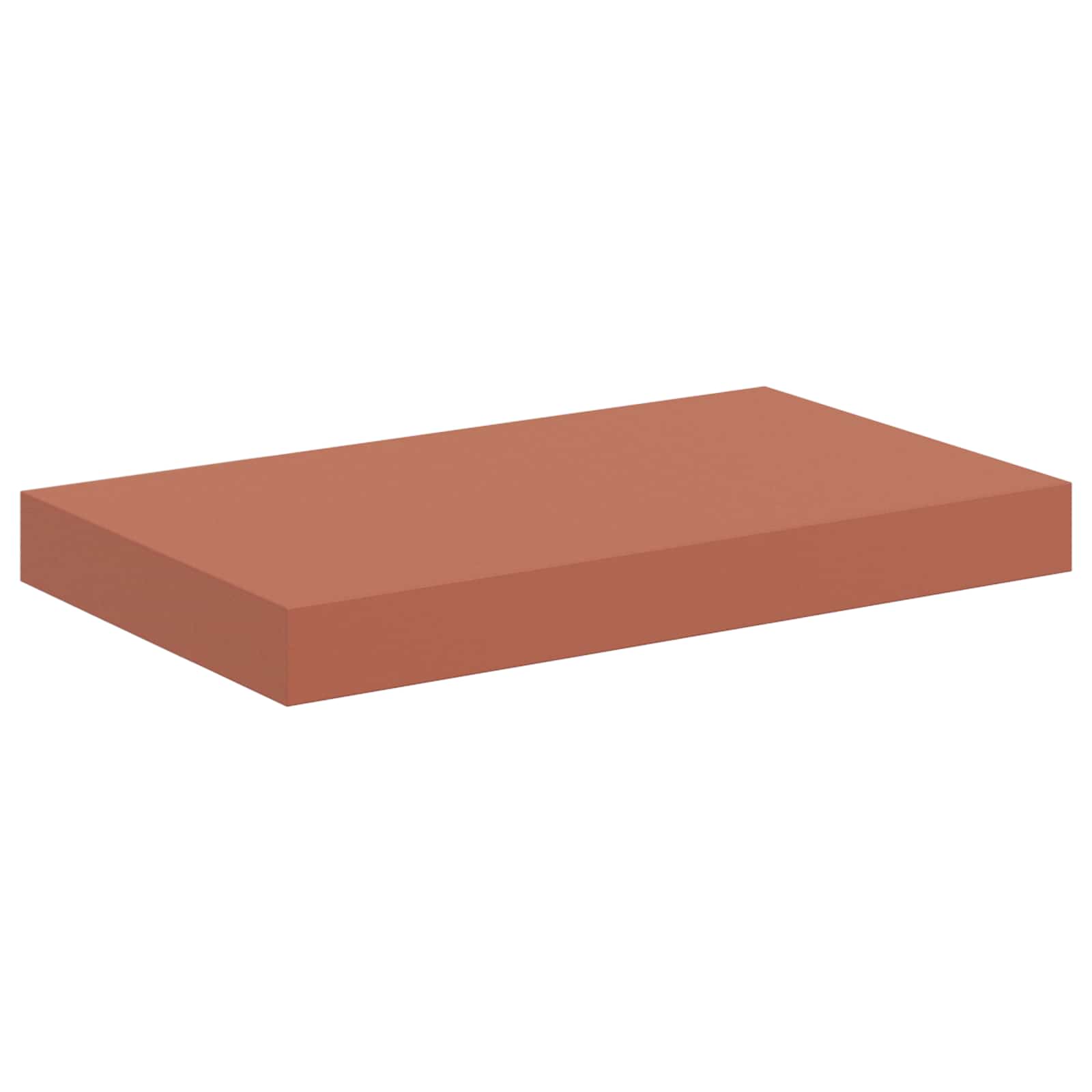 Wandregal Wandhalterung 2 Stk. Rot 40 x 23,5 x 3,8 cm