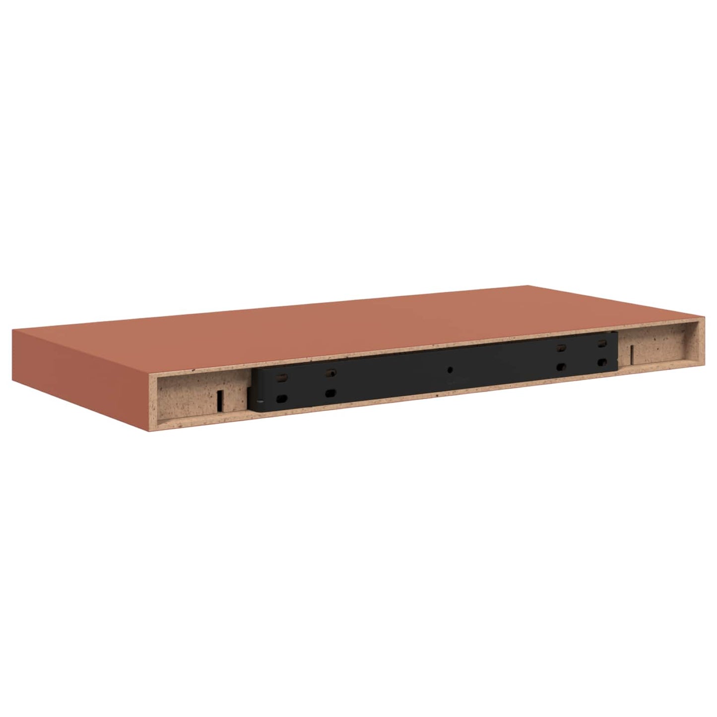 Wandregal Wandhalterung Rot 50 x 23,5 x 3,8 cm Holzwerkstoff