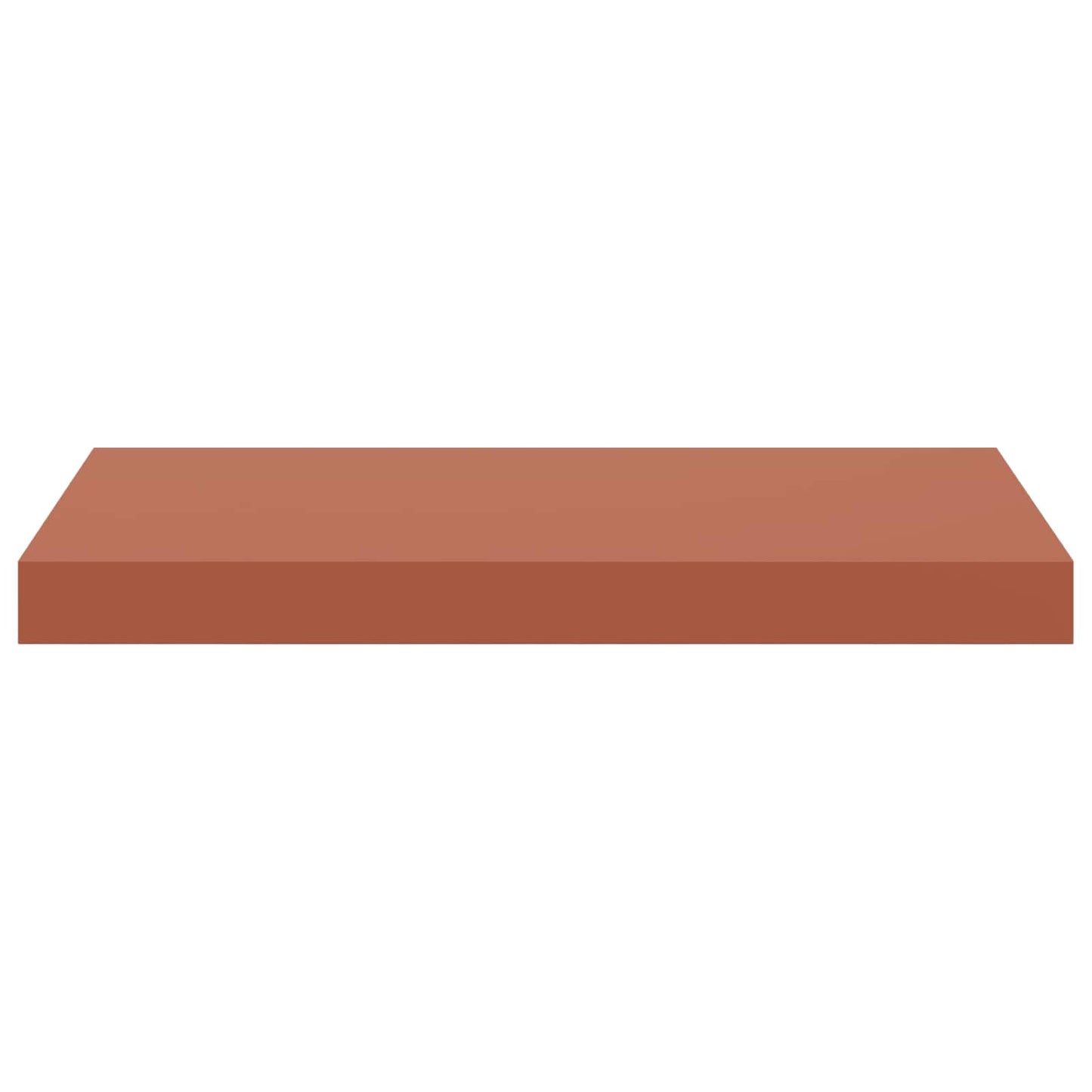 Wandregal 2 stk. Rot 50 x 23,5 x 3,8 cm Holzwerkstoff