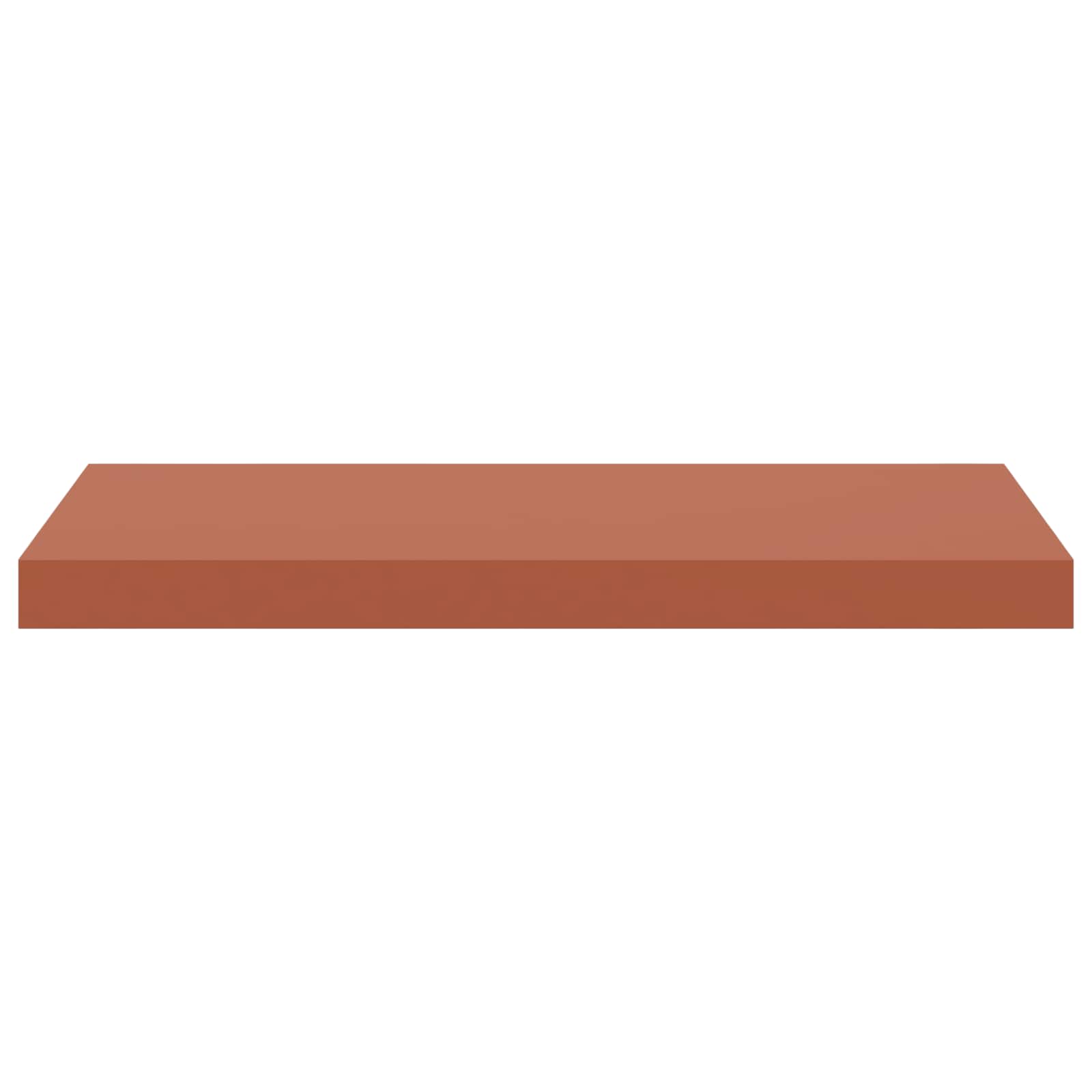 Wandregal Wandhalterung 2 Stk. Rot 60 x 23,5 x 3,8 cm