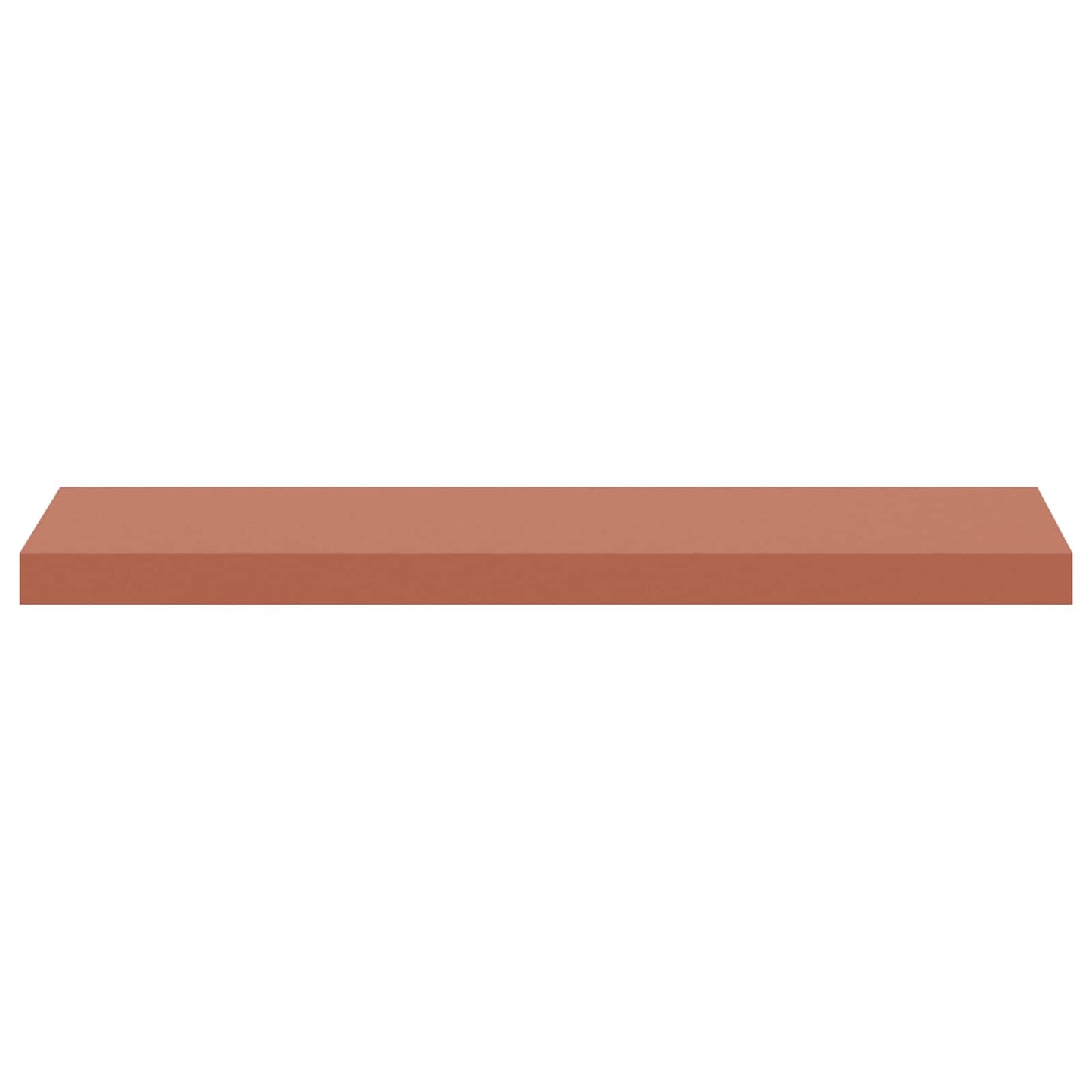 Wandregal Wandhalterung 2 Stk. Rot 80 x 23,5 x 3,8 cm