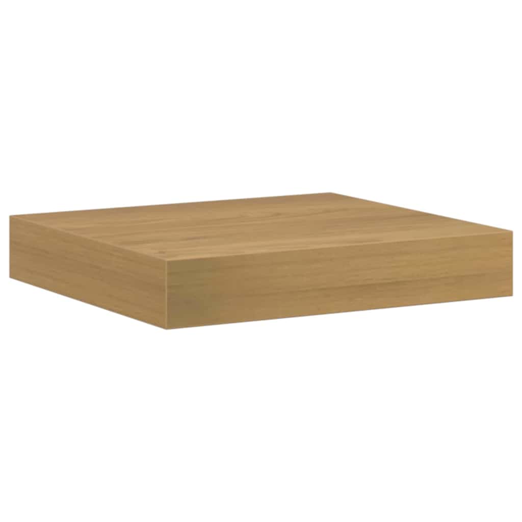 Wandregal Wandhalterung 2 Stk. Braun 23 x 23,5 x 3,8 cm