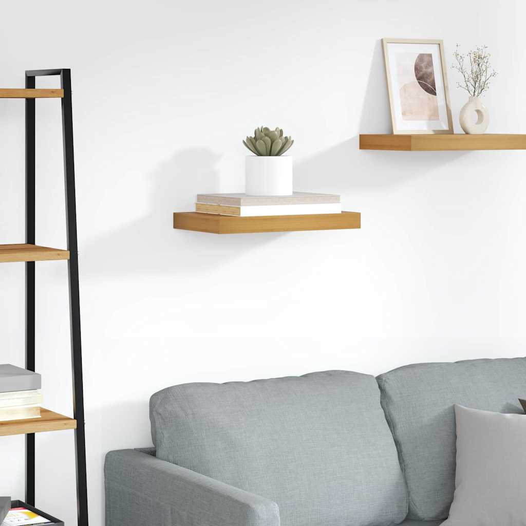 Wandregal Wandhalterung Braun 40 x 23,5 x 3,8 cm Holzwerkstoff