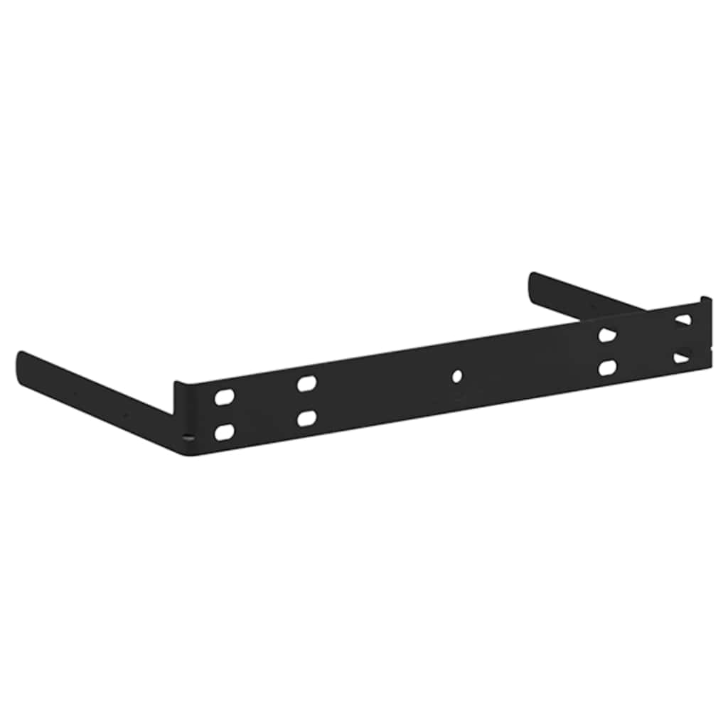 Wandregal Wandhalterung 2 Stk. Braun 40 x 23,5 x 3,8 cm