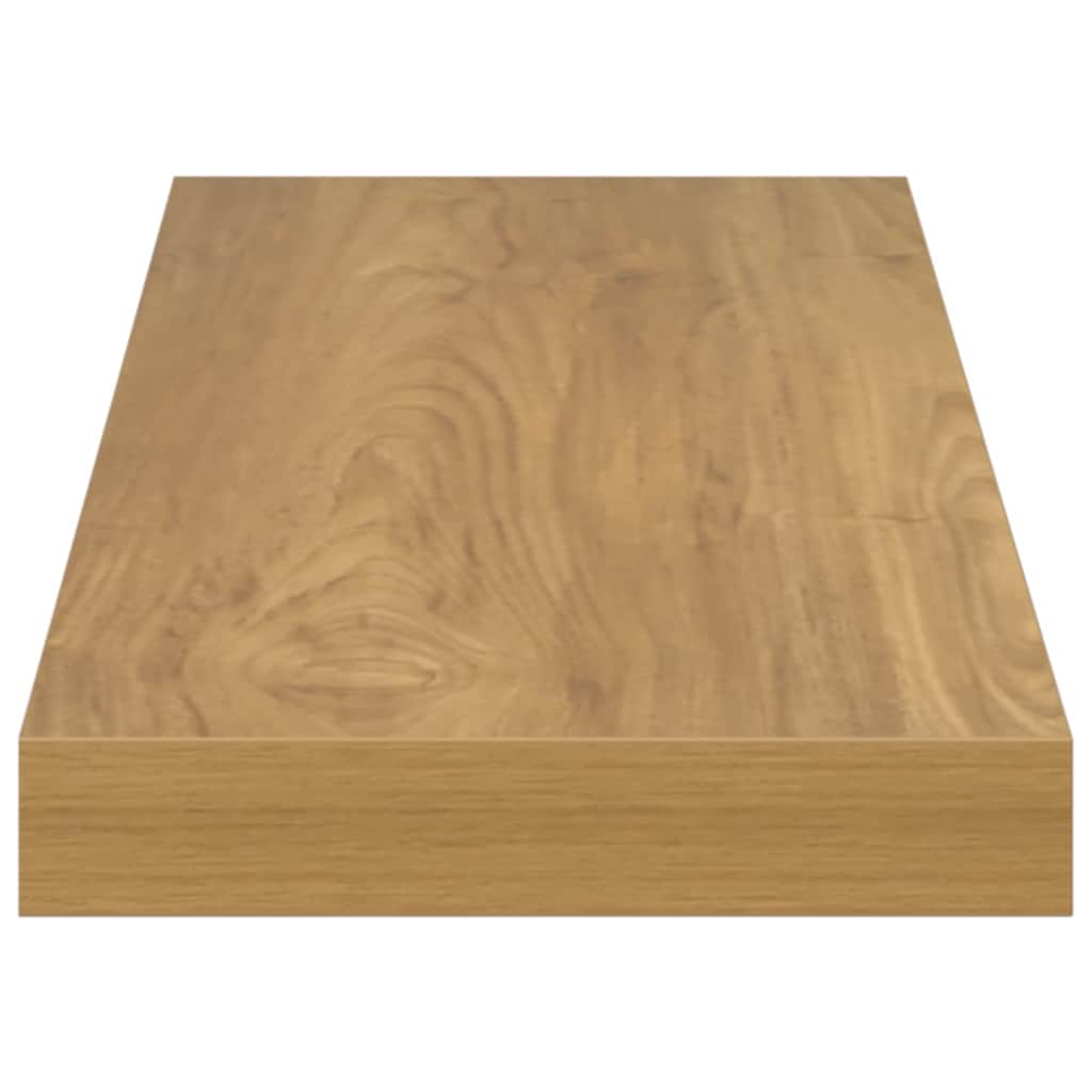 Wandregal Wandhalterung 2 Stk. Braun 60 x 23,5 x 3,8 cm