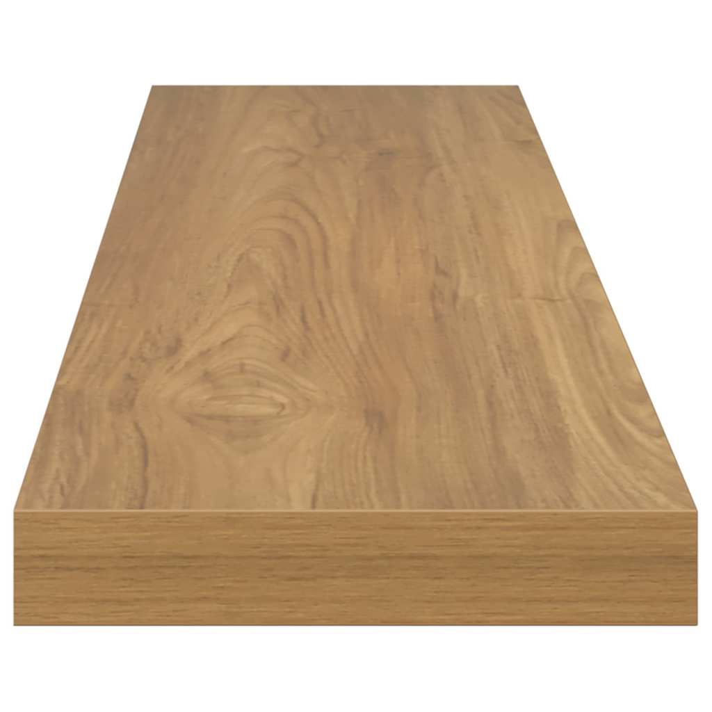 Wandregal Wandhalterung 2 Stk. Braun 120 x 23,5 x 3,8 cm