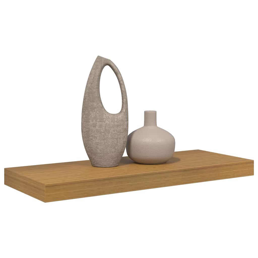 Wandregal Wandhalterung Beige 60 x 23,5 x 3,8 cm Holzwerkstoff