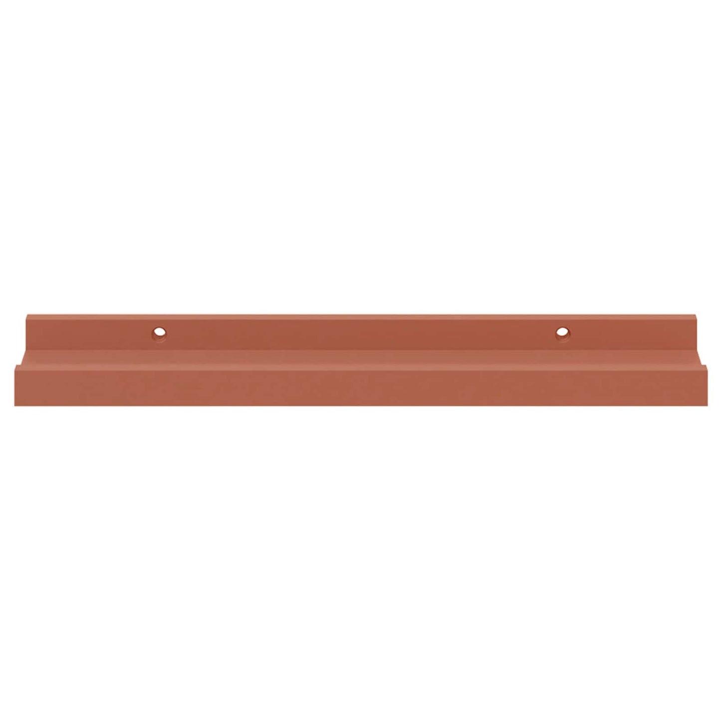 Wandregal Wandhalterung 2 Stk. Rot 40 x 9 x 3 cm Holzwerkstoff