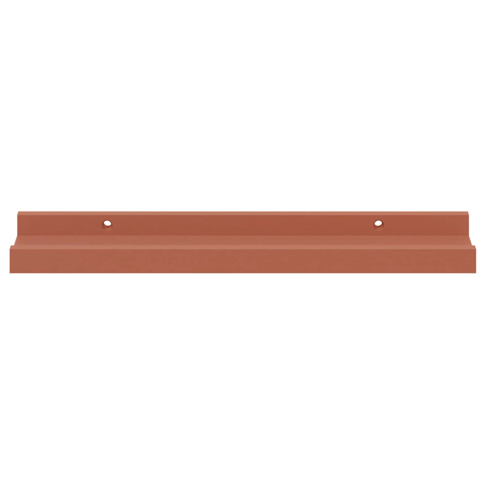 Wandregal Wandhalterung 4 Stk. Rot 40 x 9 x 3 cm Holzwerkstoff