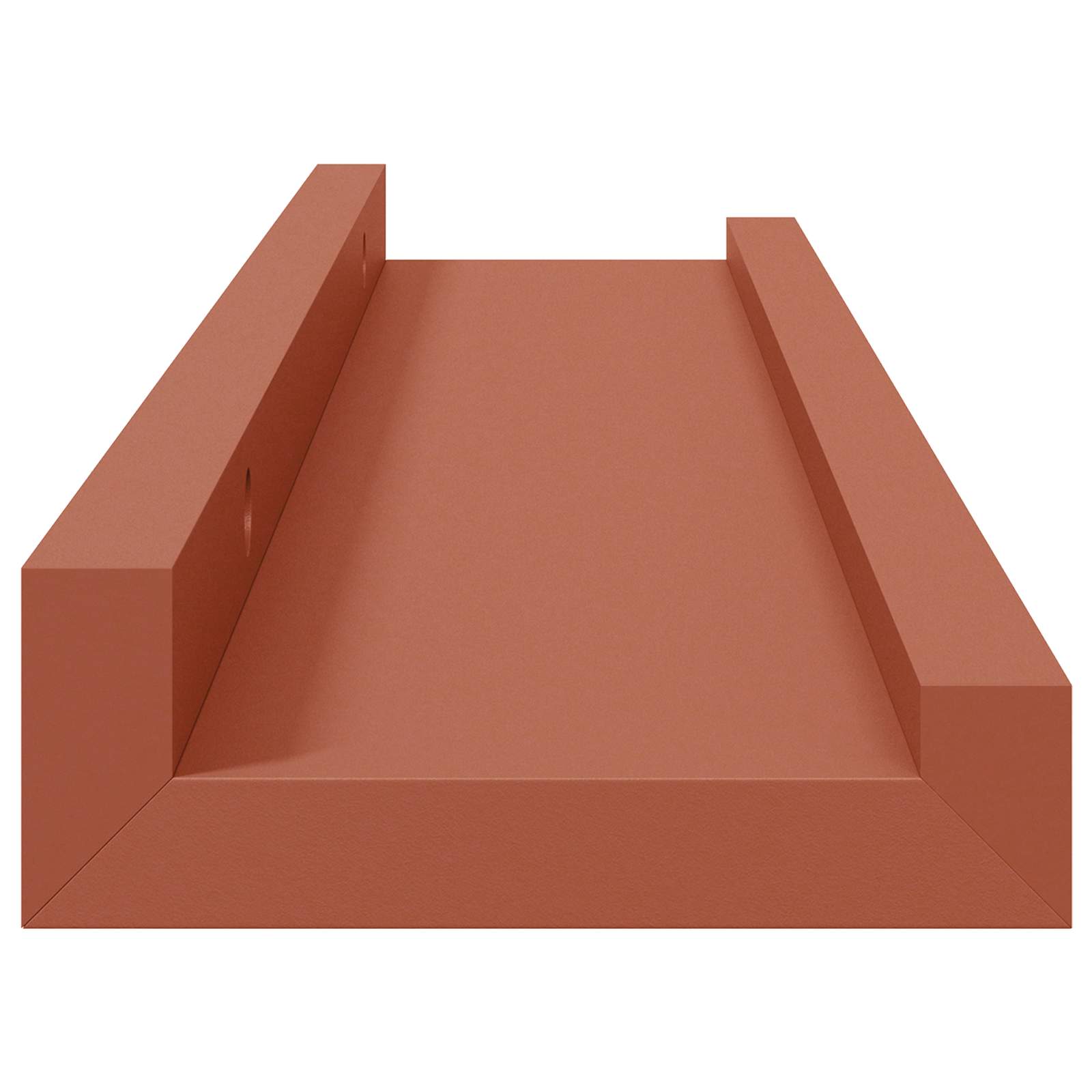 Wandregal Wandhalterung 4 Stk. Rot 40 x 9 x 3 cm Holzwerkstoff