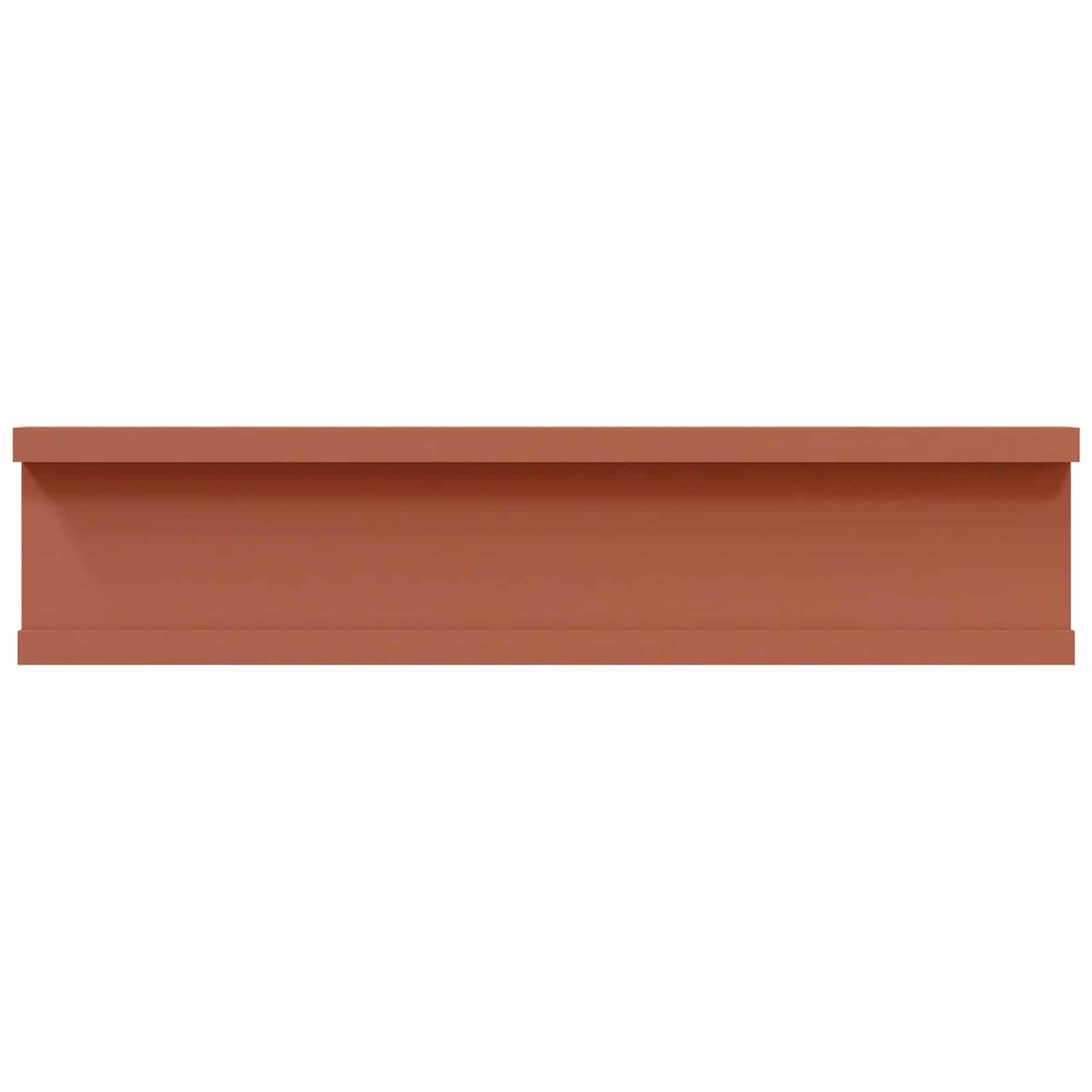 Wandregal Wandhalterung 4 Stk. Rot 40 x 9 x 3 cm Holzwerkstoff