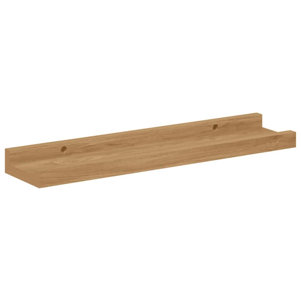 Wandregal Wandhalterung 2 Stk. Braun 40 x 9 x 3 cm