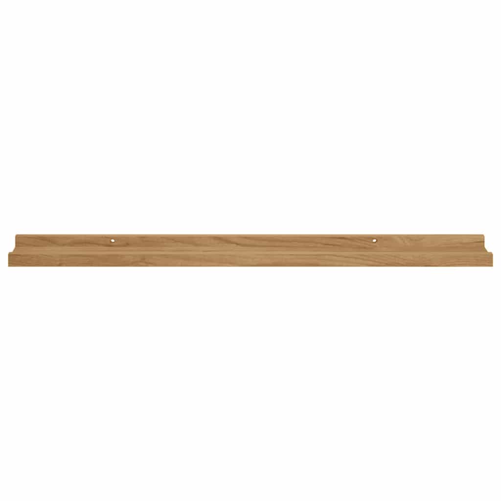Wandregal Wandhalterung 2 Stk. Braun 80 x 9 x 3 cm