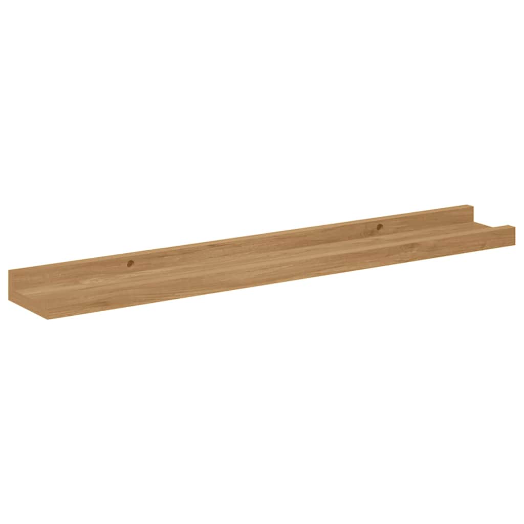 Wandregal Wandhalterung 4 Stk. Braun 60 x 9 x 3 cm