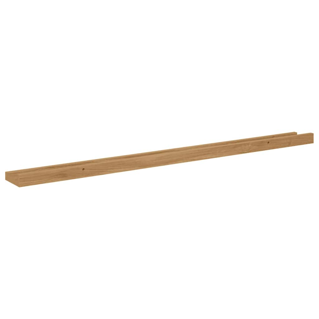 Wandregal Wandhalterung 4 Stk. Braun 100 x 9 x 3 cm