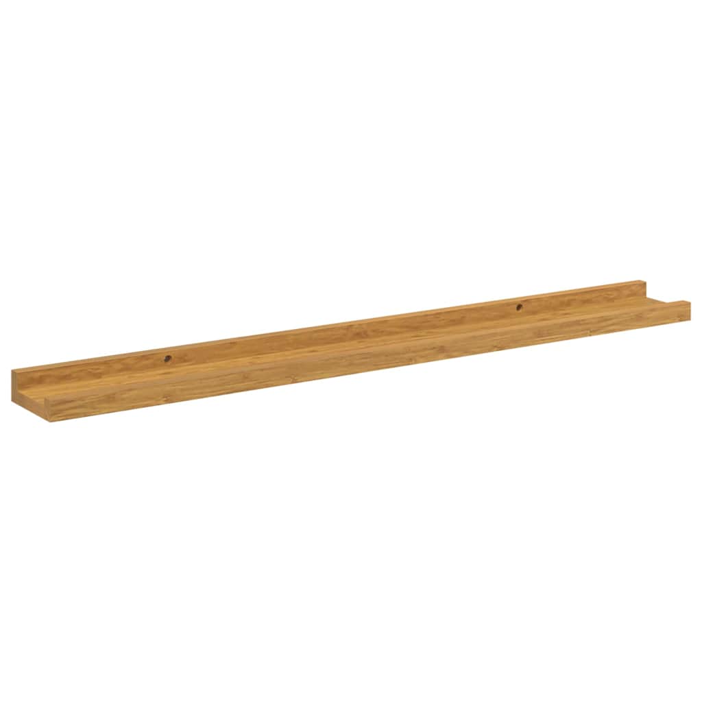 Wandregal 2 stk. Beige 80 x 9 x 3 cm Holzwerkstoff