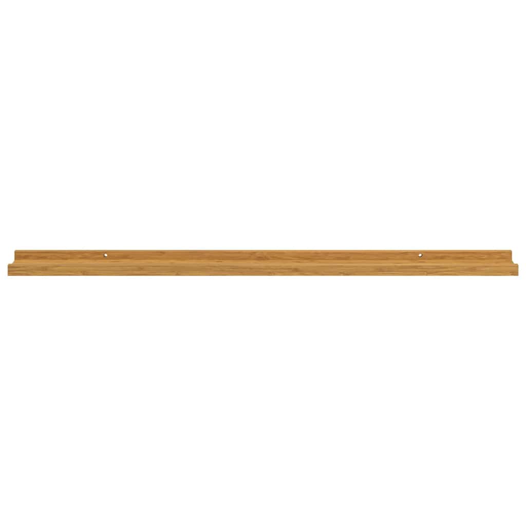 Wandregal Wandhalterung 2 Stk. Beige 100 x 9 x 3 cm