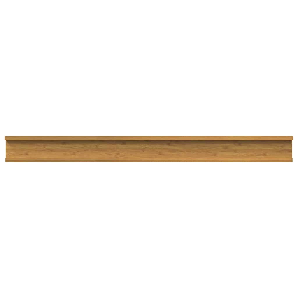 Wandregal Wandhalterung 2 Stk. Beige 100 x 9 x 3 cm