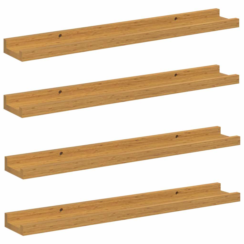 Wandregal 4 stk. Beige 60 x 9 x 3 cm Holzwerkstoff