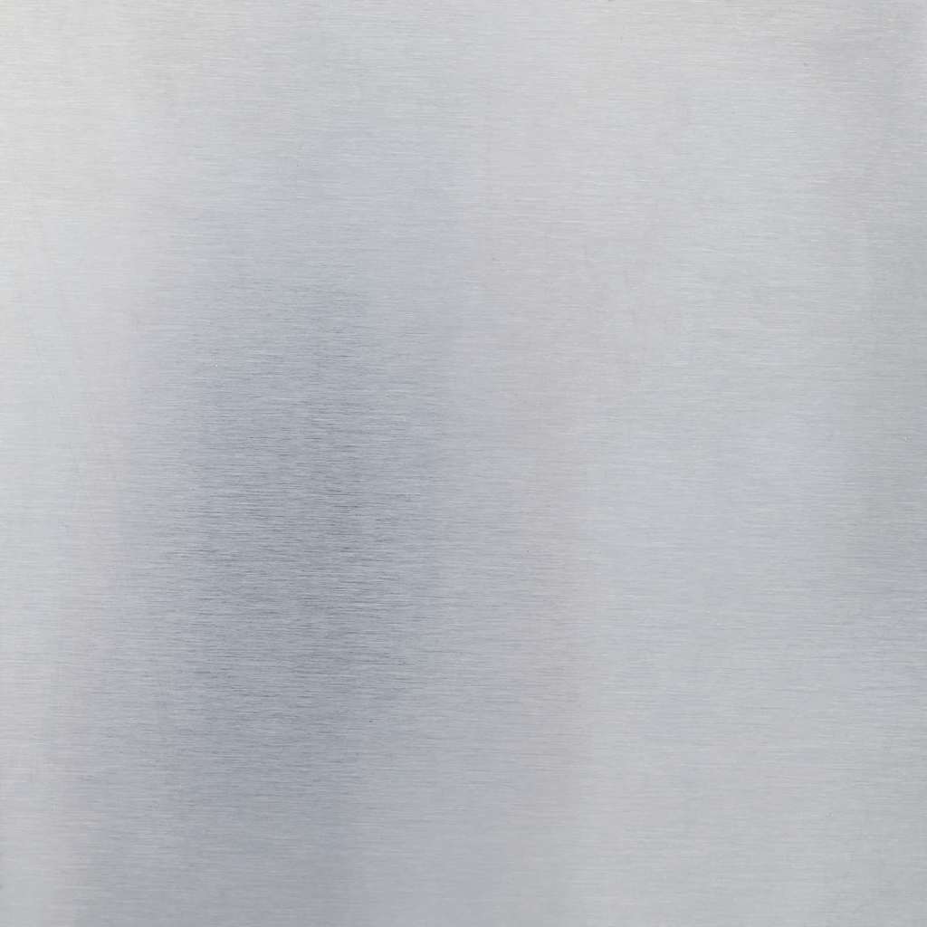 Gartentor 85 x 144 cm Edelstahl Silber Abschließbar