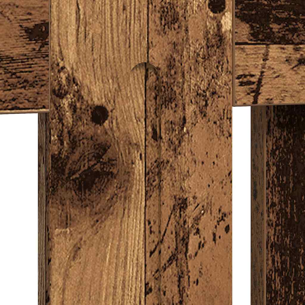 Heizkörperabdeckung Altholz 172 x 19 x 81,5 cm Holzwerkstoff