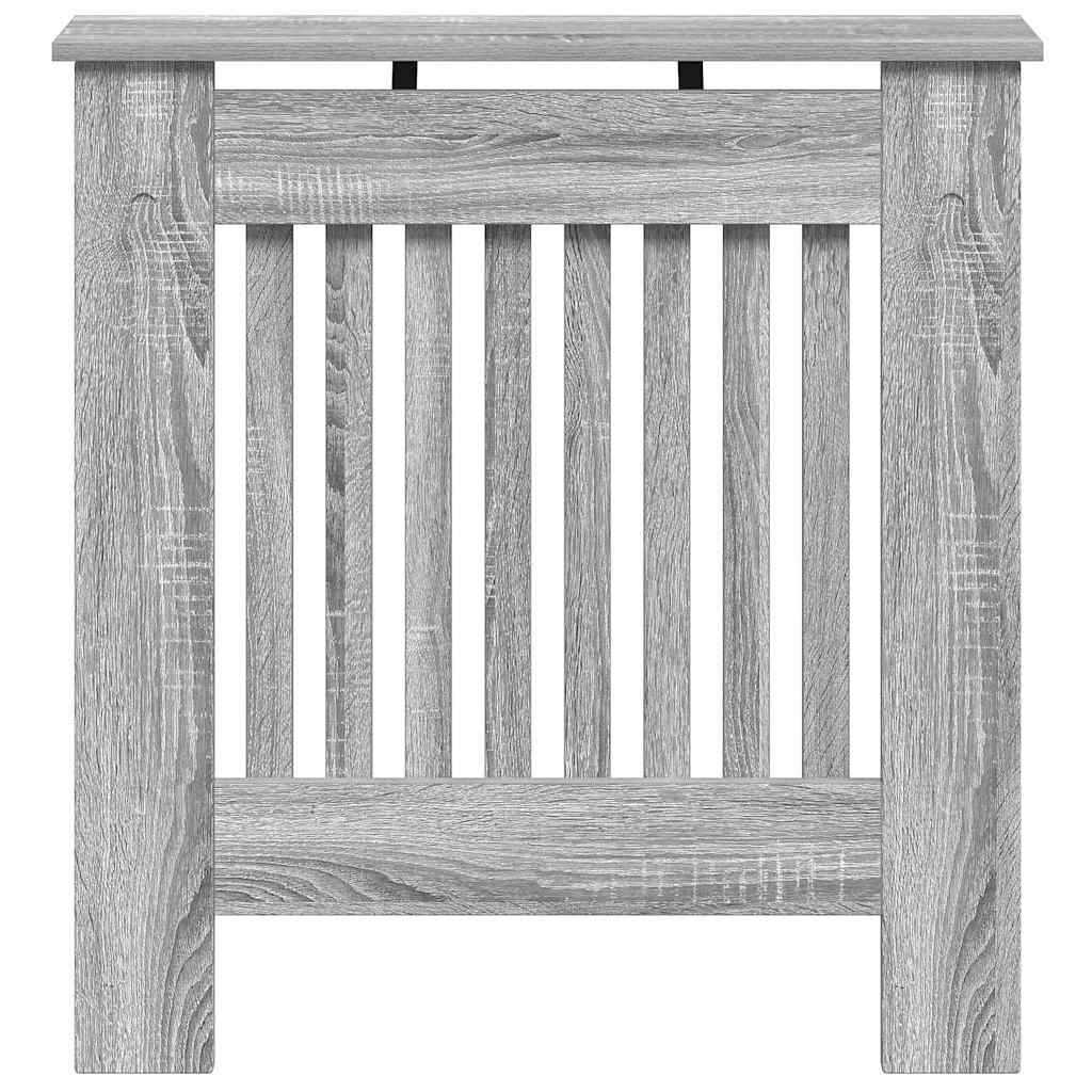 Heizkörperabdeckung Sonoma-Grau 78 x 19 x 81,5 cm Holzwerkstoff