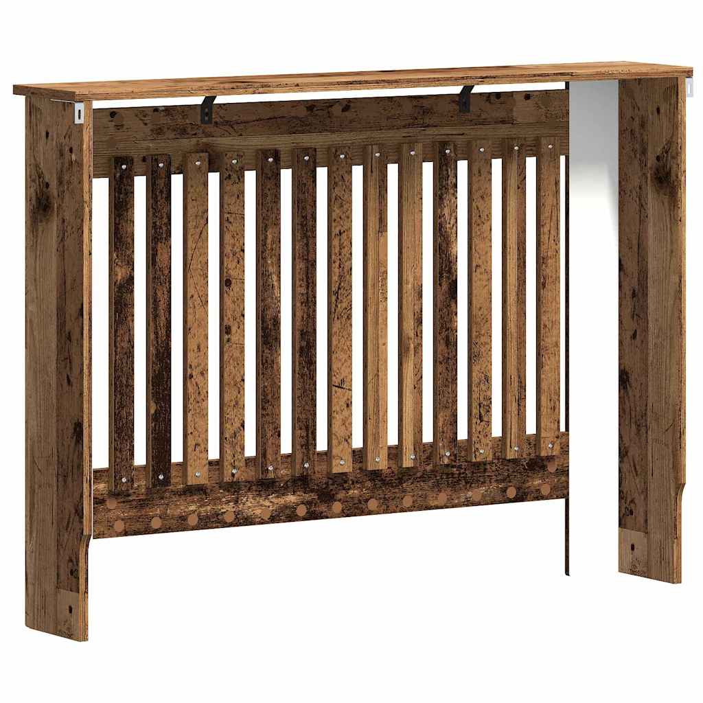 Heizkörperabdeckung Altholz 112 x 19 x 81,5 cm Holzwerkstoff