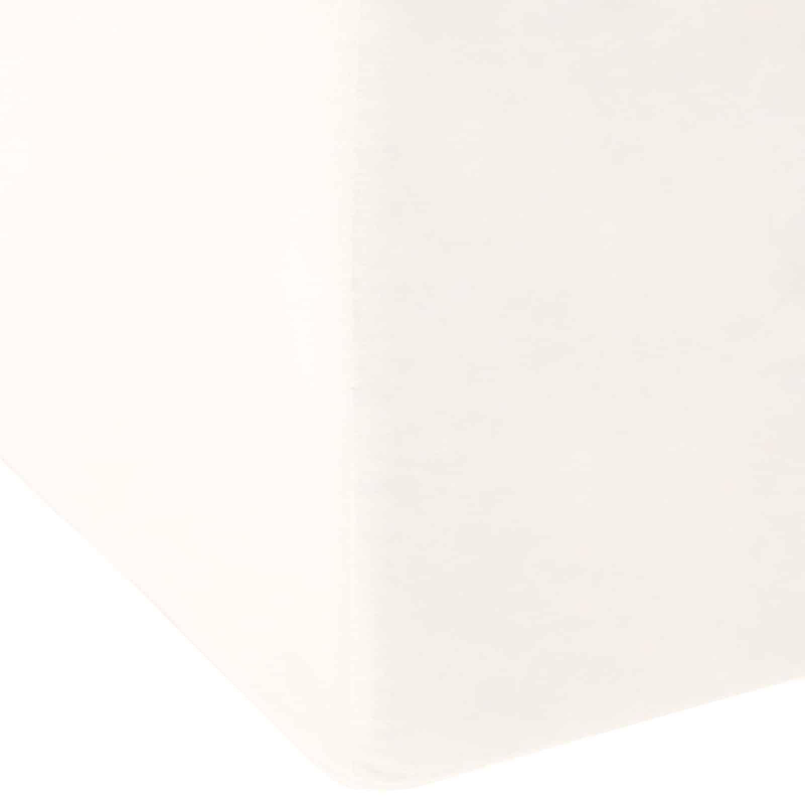 Beinkissen 68 x 41 x 24 cm PU-Schaum Weiß
