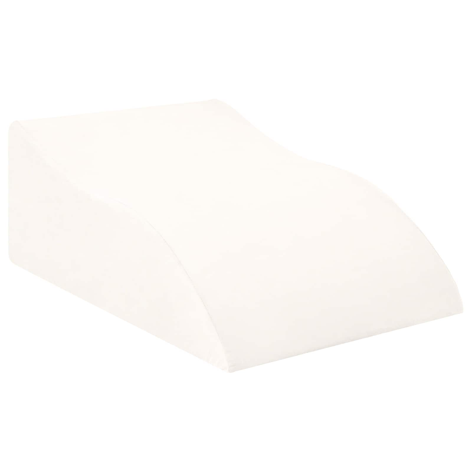 Beinkissen 68 x 41 x 24 cm PU-Schaum Weiß