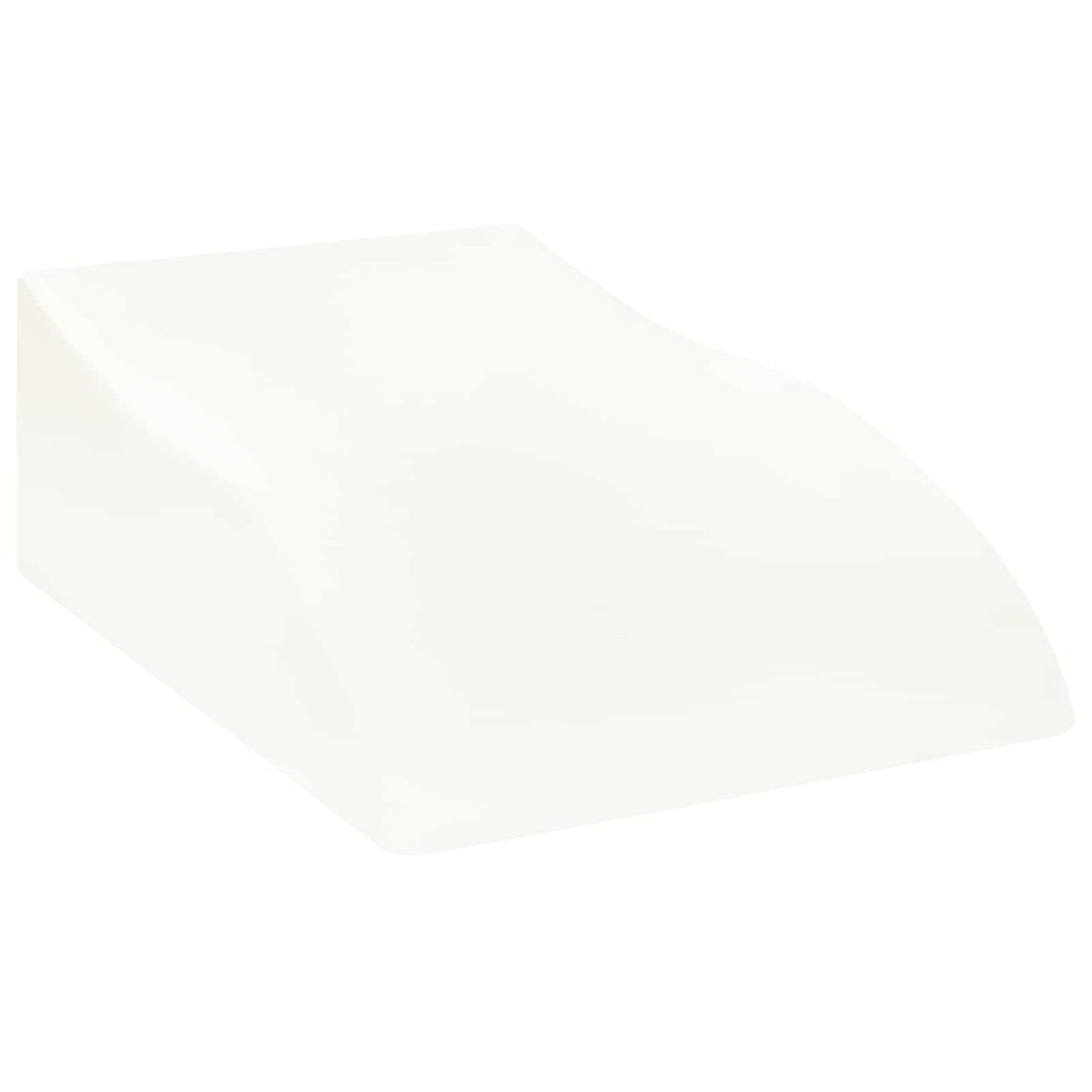 Beinkissen 68 x 41 x 24 cm PU-Schaum Weiß