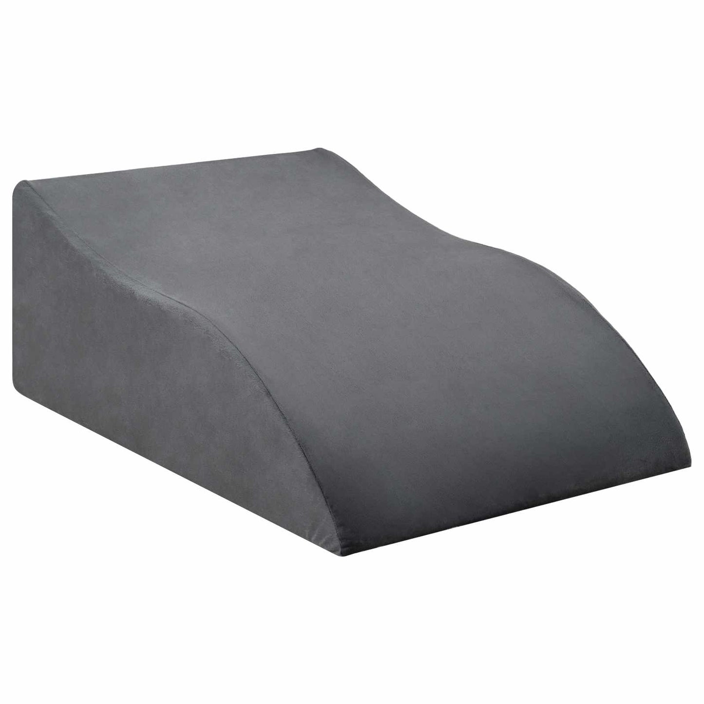 Beinkissen 68 x 41 x 24 cm PU-Schaum Grau