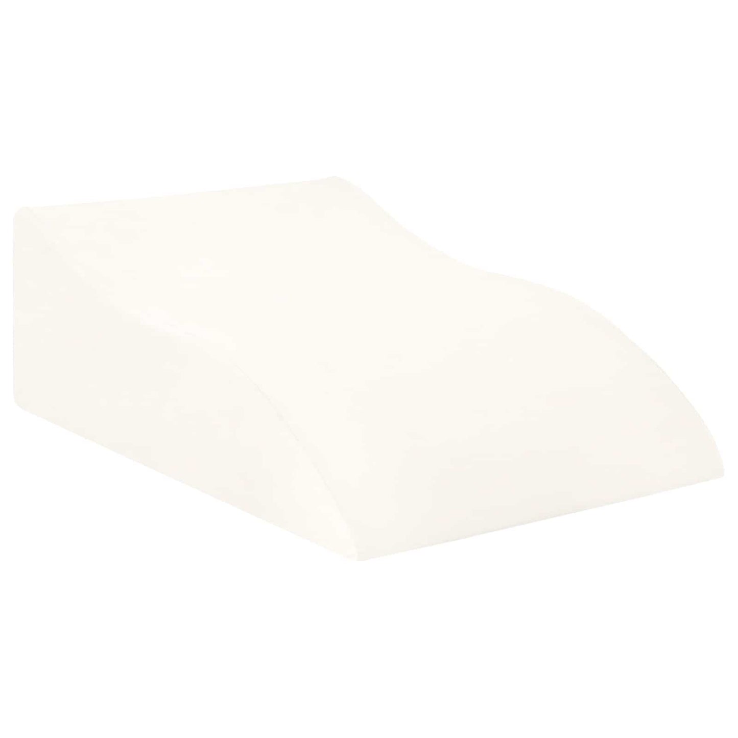 Beinkissen 68 x 40 x 21,5 cm PU-Schaum Weiß