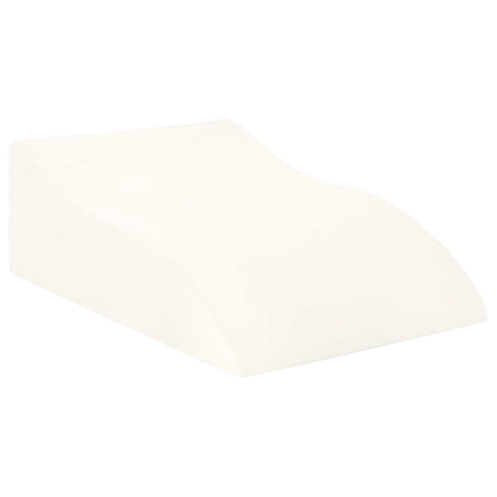 Beinkissen 68 x 40 x 21,5 cm PU-Schaum Weiß