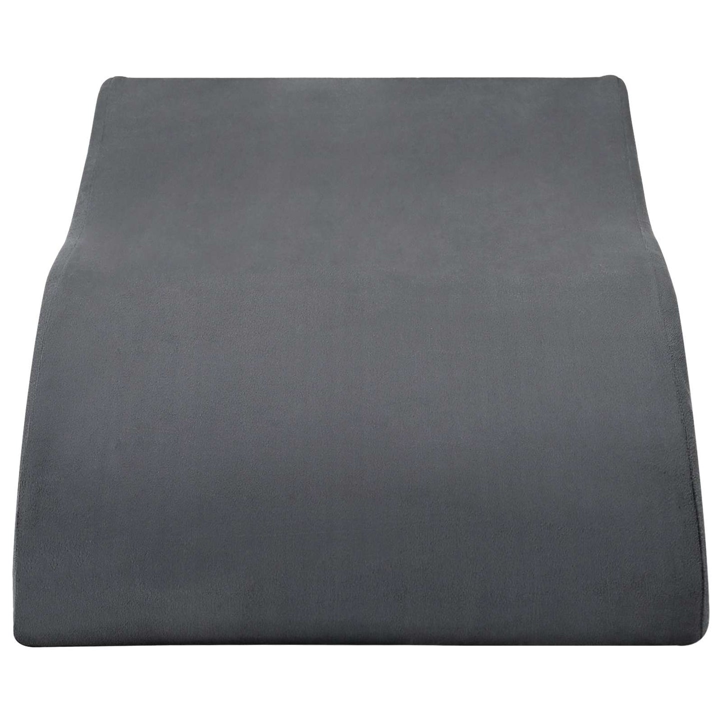 Beinkissen 68 x 41 x 21 cm PU-Schaum Grau