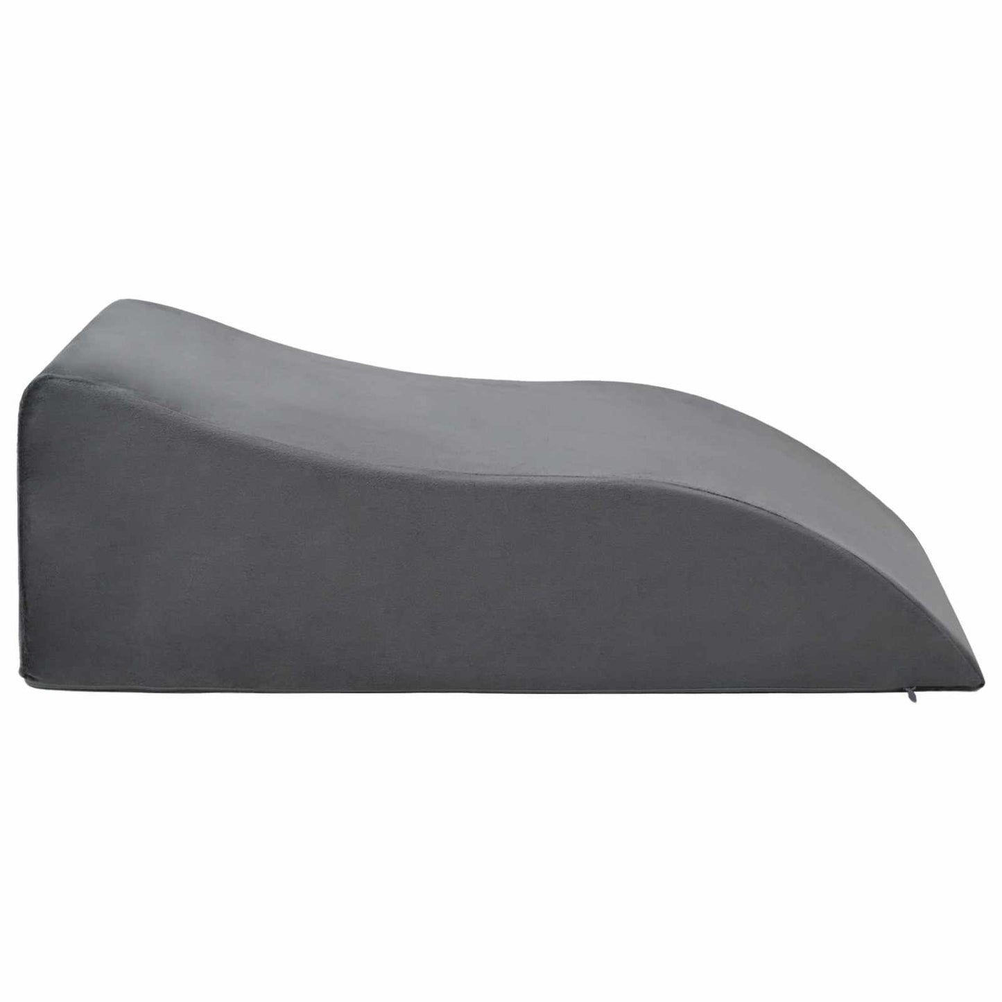 Beinkissen 68 x 41 x 21 cm PU-Schaum Grau