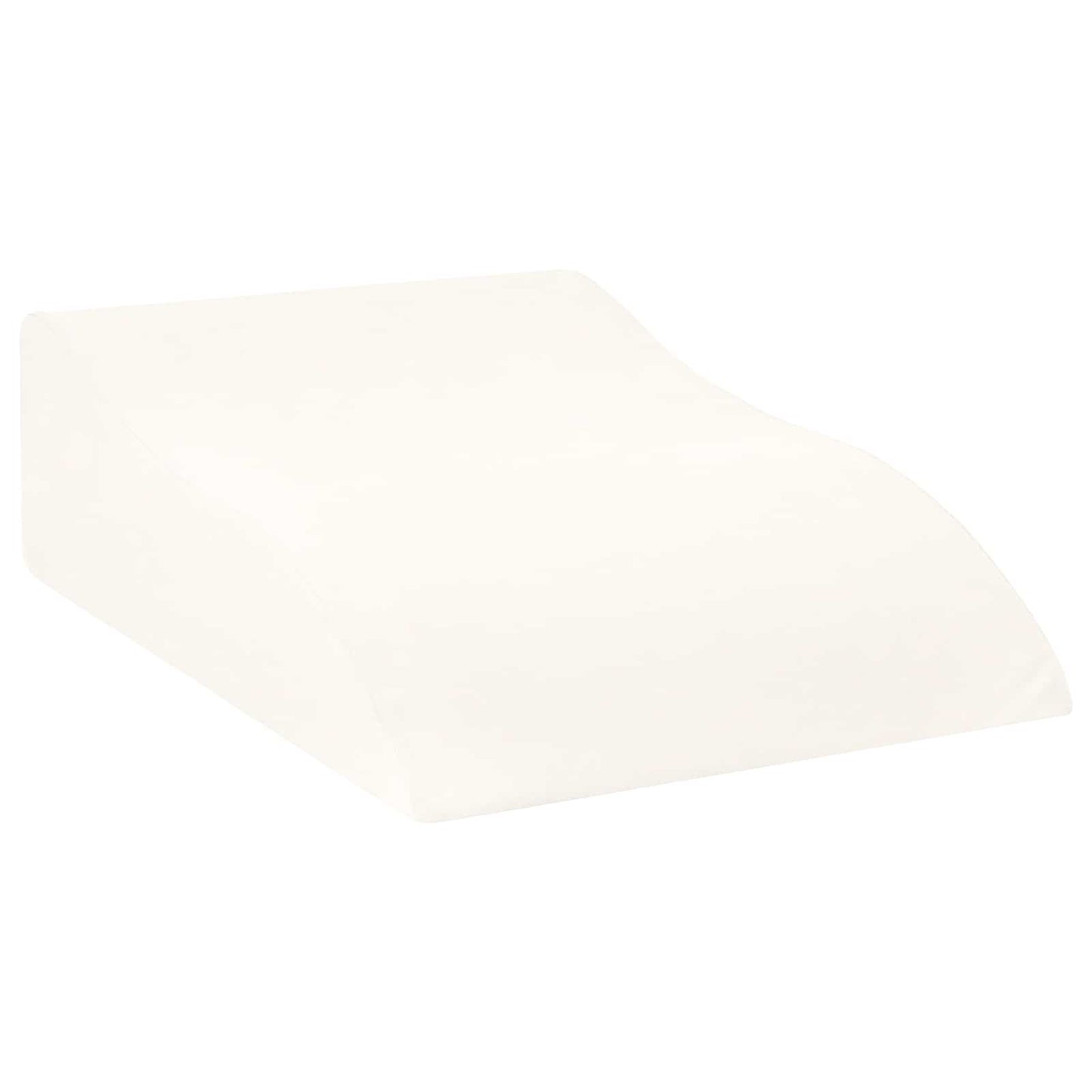 Beinkissen 68 x 40 x 18 cm PU-Schaum Weiß
