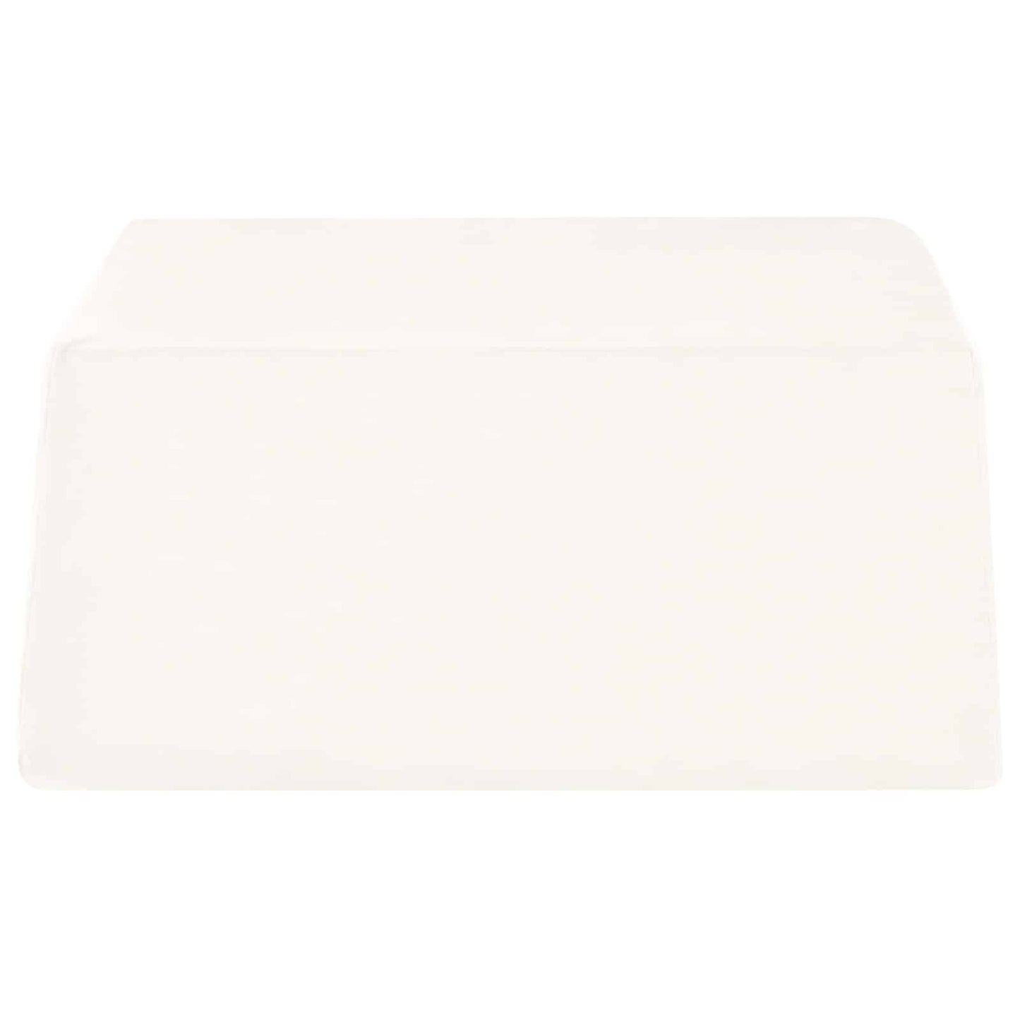 Beinkissen 63 x 52 x 19,5 cm Fest PU-Schaum Weiß