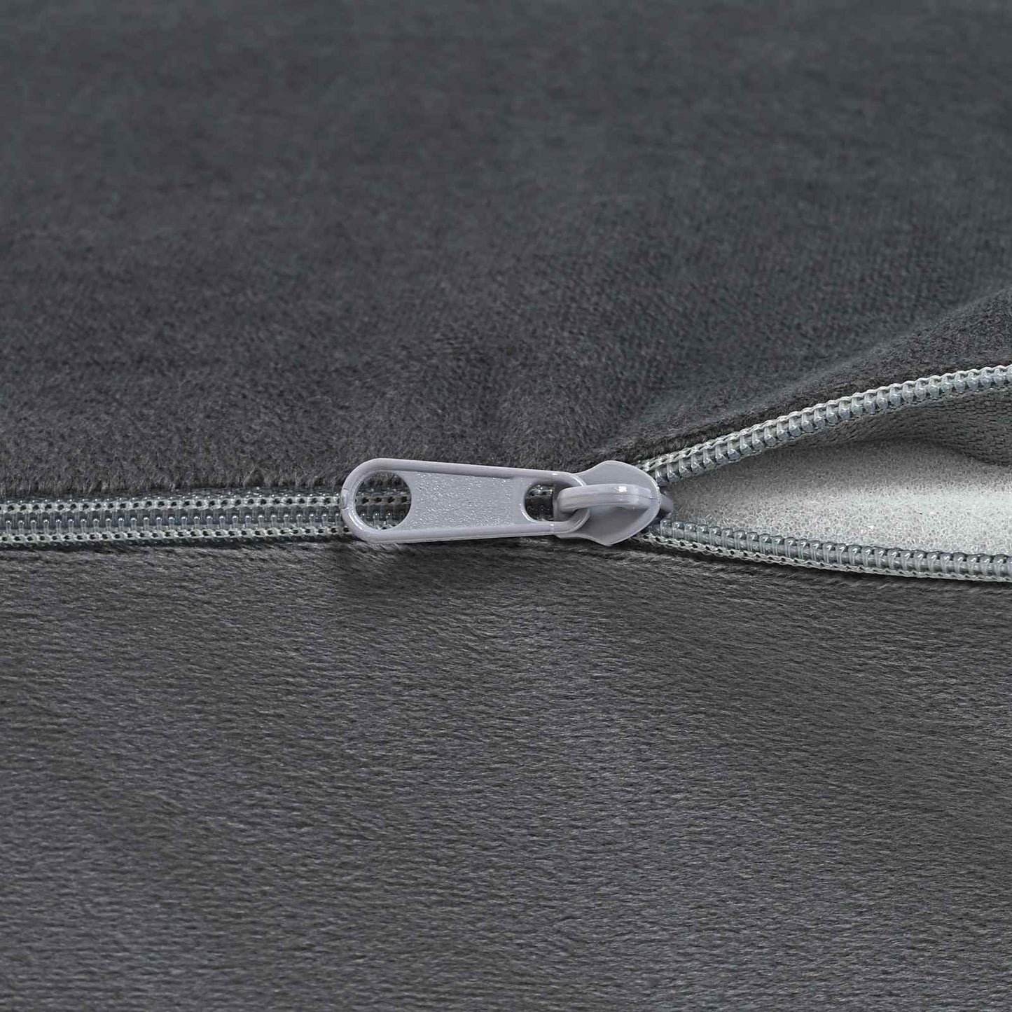 Beinkissen 63 x 52 x 19 cm Fest PU-Schaum Grau