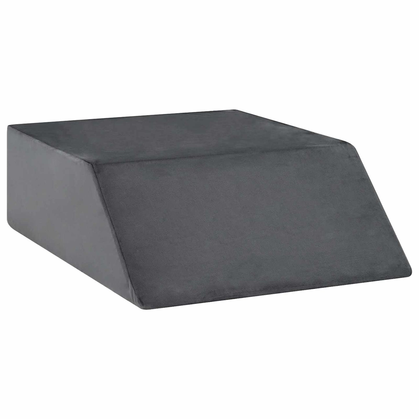 Beinkissen 63 x 52 x 19 cm Fest PU-Schaum Grau