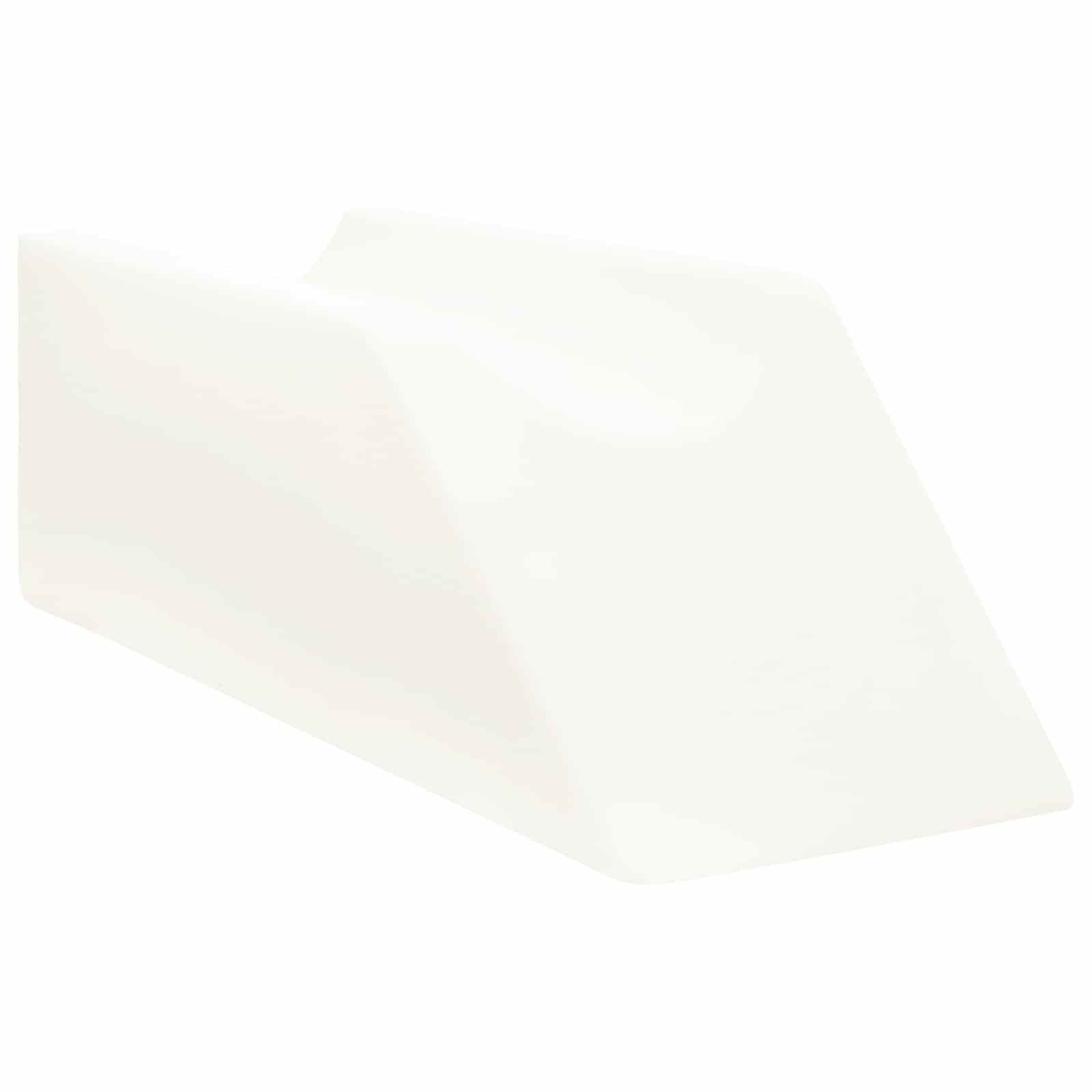 Beinkissen 68 x 25 x 21,5 cm Fest PU-Schaum Weiß
