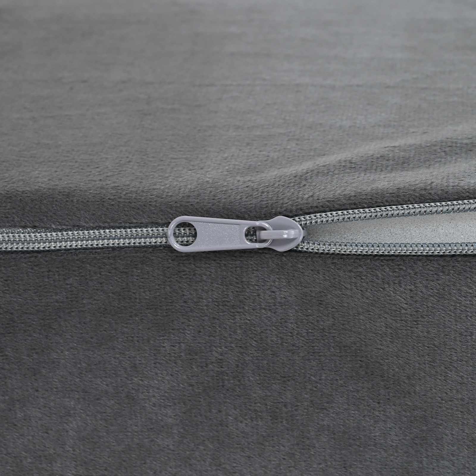 Beinkissen 68 x 25 x 21,5 cm Fest PU-Schaum Grau