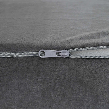 Beinkissen 68 x 25 x 21,5 cm Fest PU-Schaum Grau