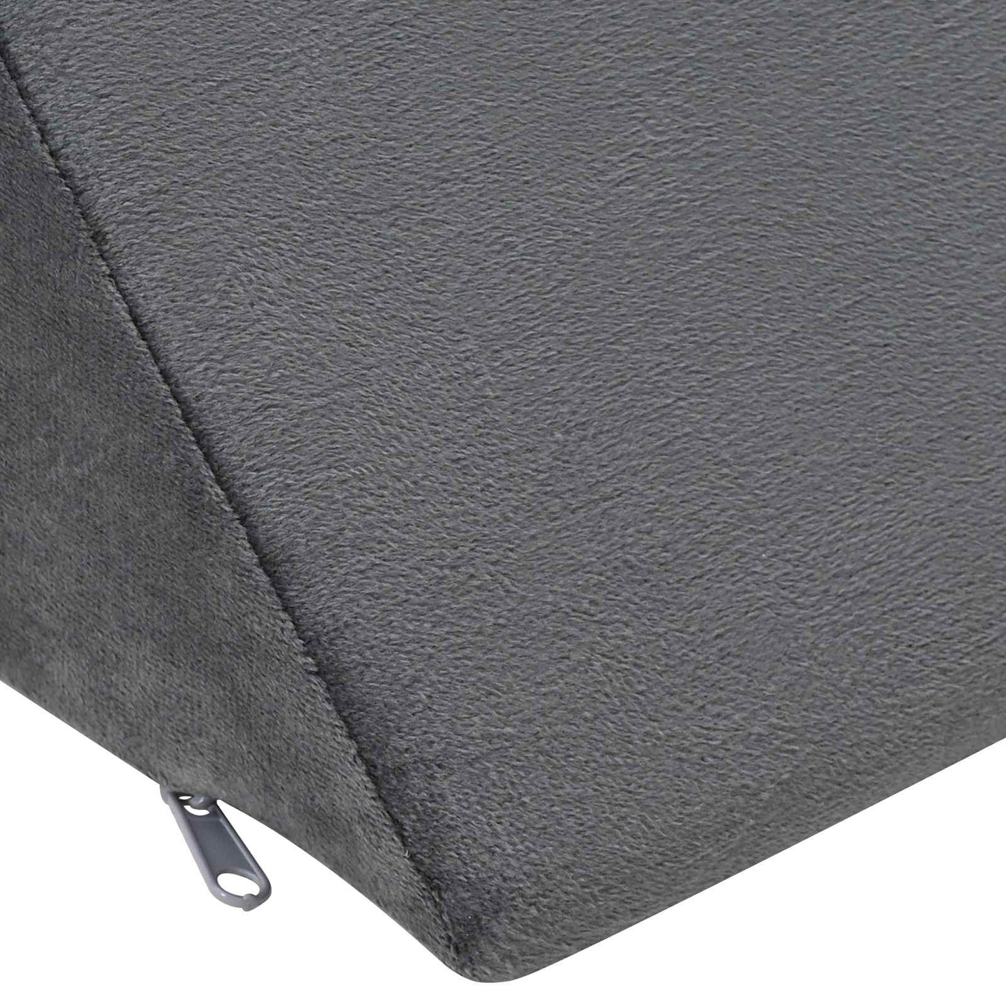 Beinkissen 68 x 25 x 21,5 cm Fest PU-Schaum Grau